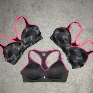 Bundle of 3 Danskin sports bras